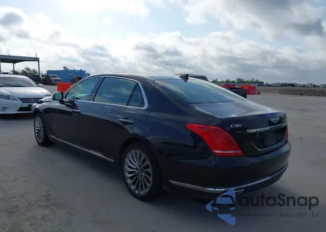 2018 Genesis G90 3.3T Premium из США, поврежденный, VIN KMHG34JA5JU047146